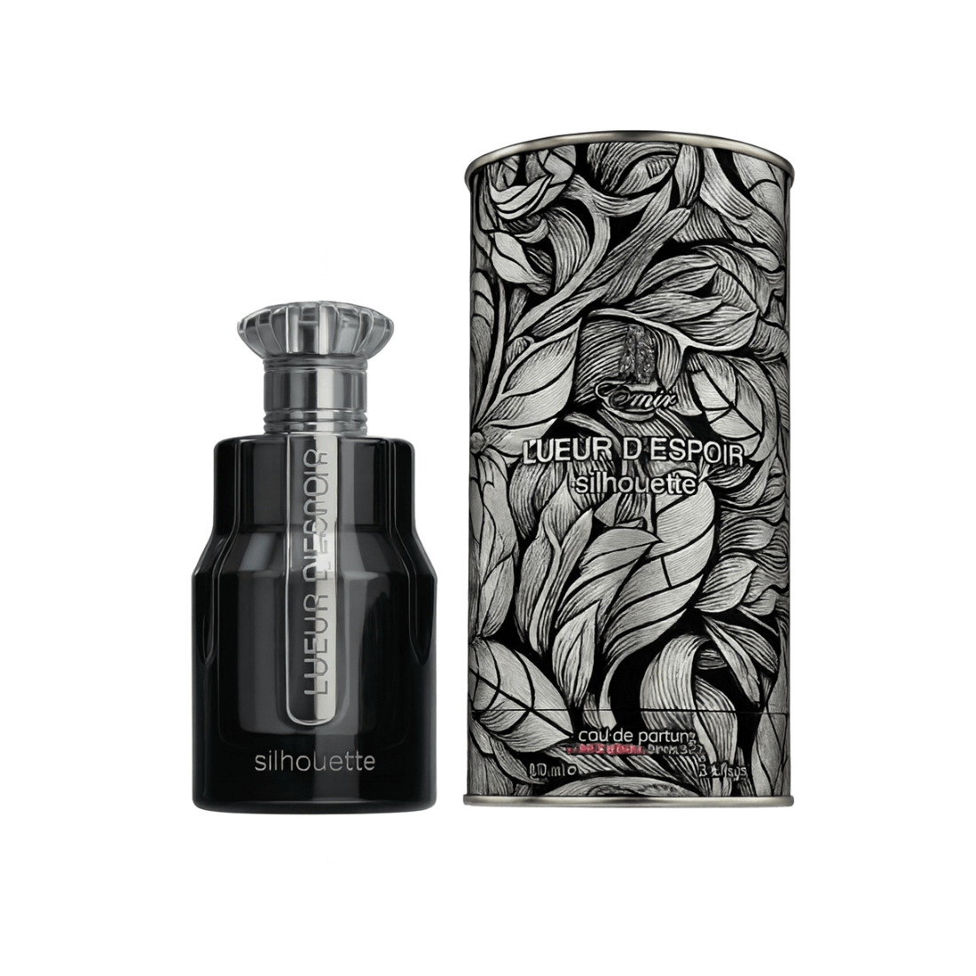 Parijs hoek Lueur D'Espoir silhouet